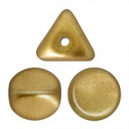 Les perles par Puca® Ilos kralen Light gold mat 00030/01710